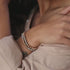 Proud | 18k Gold | Green Turquoise | Gemstone Expression Bracelet